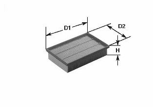 CLEAN FILTERS Õhufilter MA1010